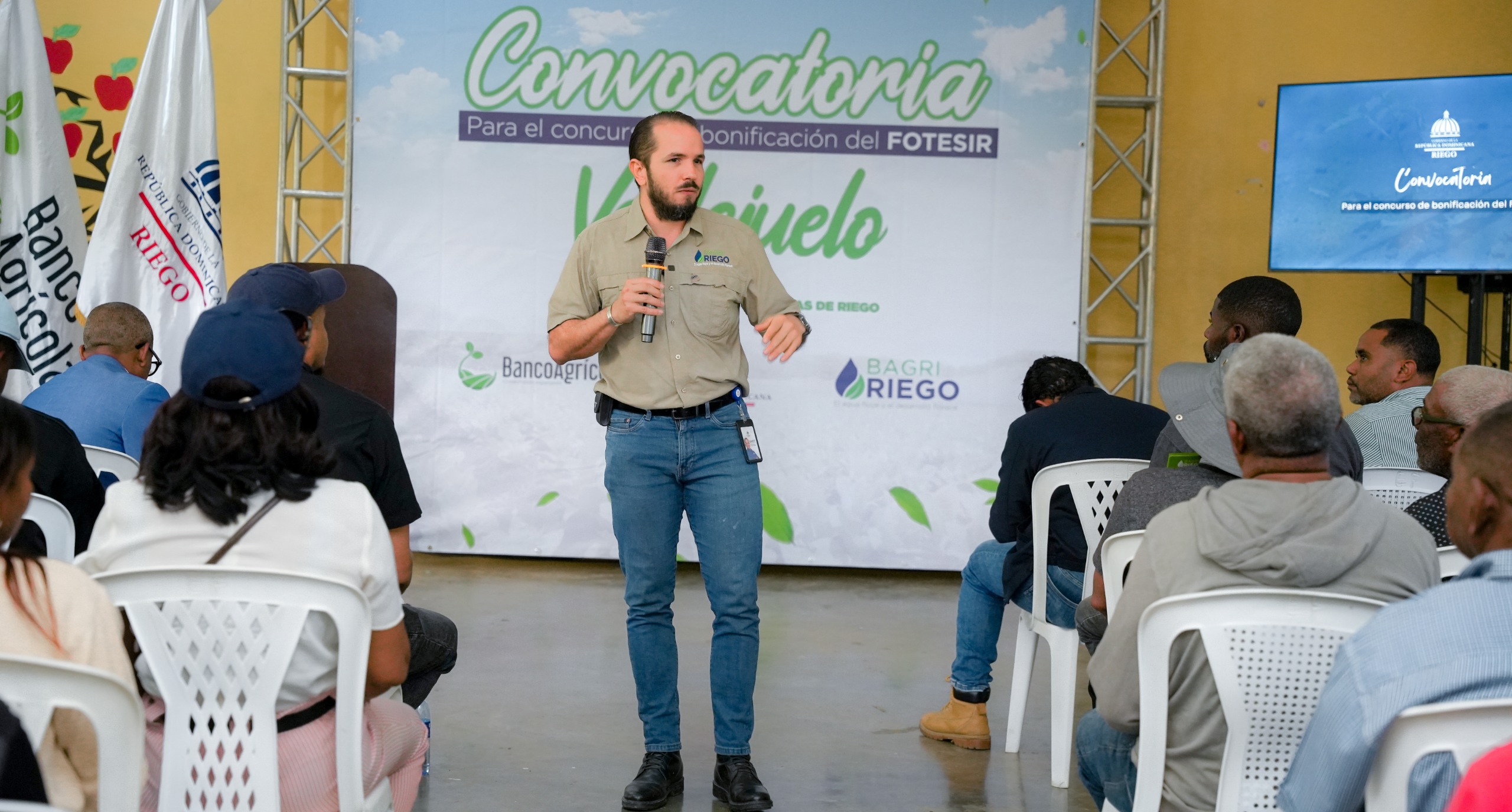 Abren convocatoria del Fotesir por RD$10 millones para rehabilitar sistemas de riego en Vallejuelo