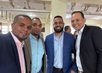 Luis Mejía, Rafelito Montilla, Jorge De Luna y Lenin Arías.