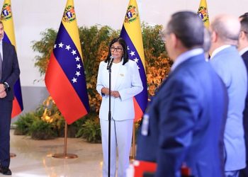 Delcy Rodríguez, ha firmado este jueves un "acuerdo estratégico" con la empresa energética española Repsol.