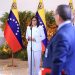 Delcy Rodríguez, ha firmado este jueves un "acuerdo estratégico" con la empresa energética española Repsol.