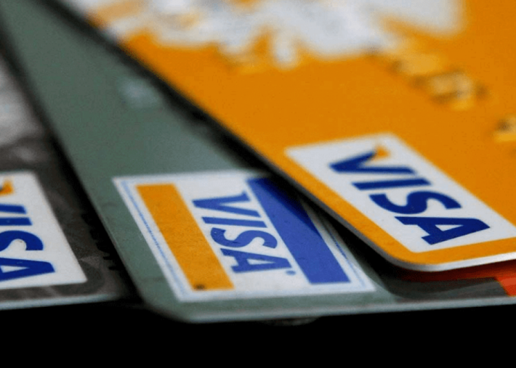 Tarjetas Visa. - Fuente externa.