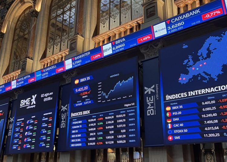 Entre los 30 valores del Dow, se producían más retrocesos que avances; con Procter & Gamble (-1.78%) liderando las pérdidas, seguido por Boeing (-1.52%). Unitedhealth (0.86%) y Walmart (0.54%) estaban entre las que más crecían.