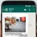 Para enviar una imagen o vídeo recibido a través de WhatsApp a otra plataforma, se debe guardar el archivo en el dispositivo, acceder a la 'Galería' y escoger la otra 'app' a la que se desea enviar.