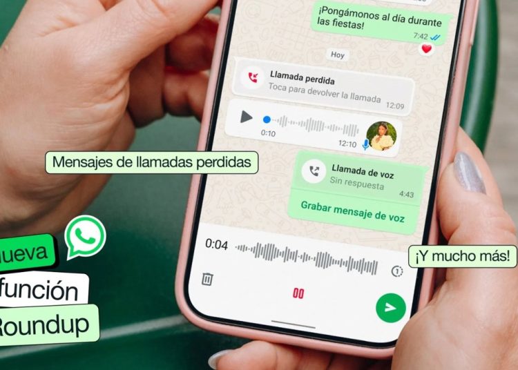 Esta opción aparecerá en pantalla después de haber llamado a alguien que no haya contestado al teléfono de forma más sencilla.